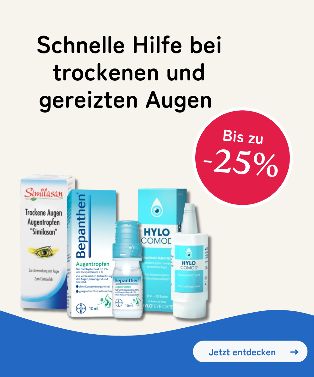 Trockene Augen Hilfe