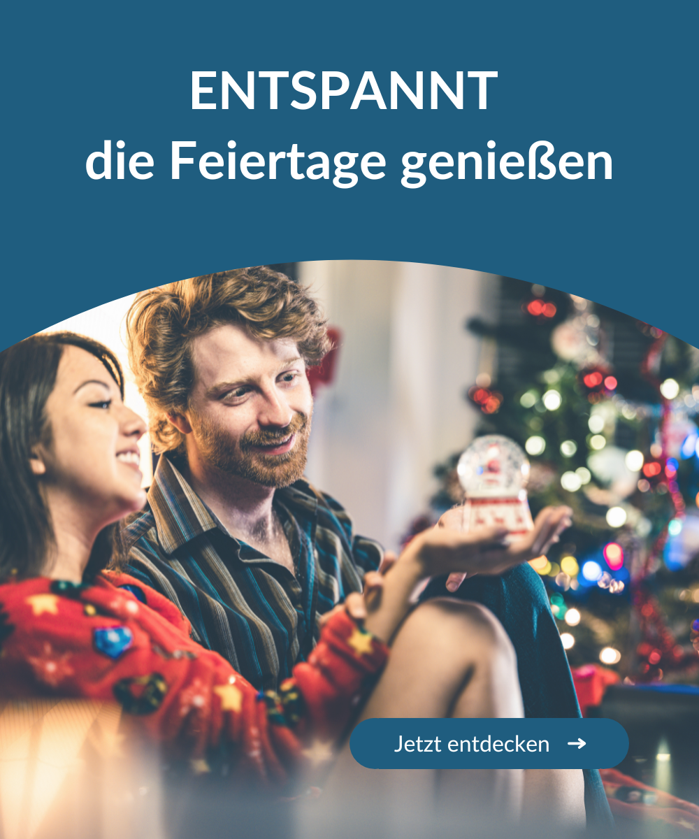 Entspannt die Weihnachtsfeiertage genießen