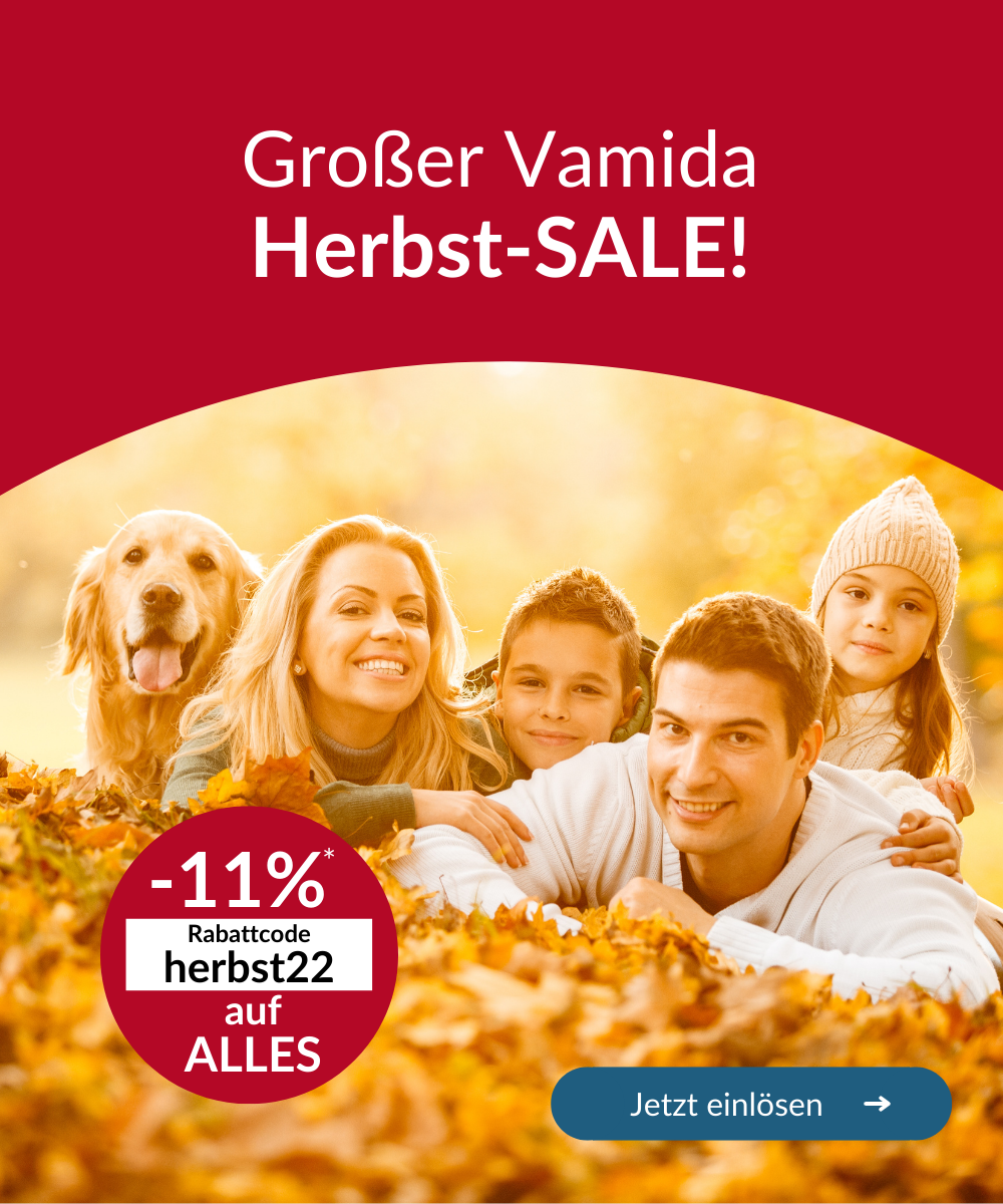 Großer Vamida Herbst-SALE! -11% auf ALLES mit Rabattcode herbst22