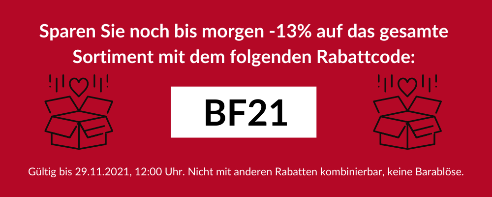 Rabattcode: BF21