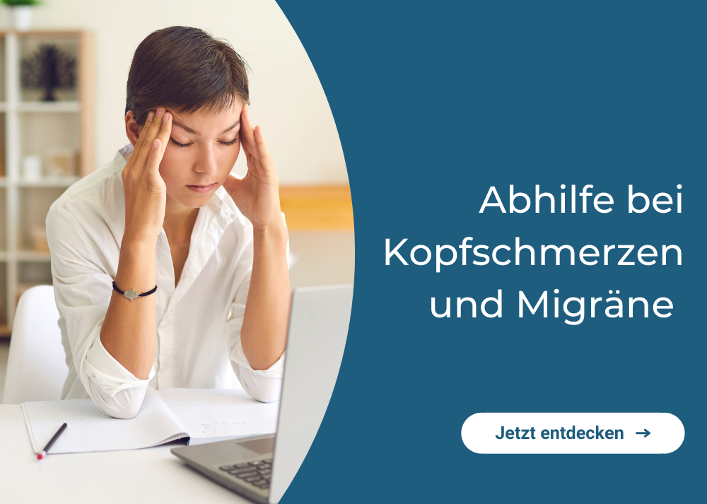 Abhilfe bei Kopfschmerzen & Migräne