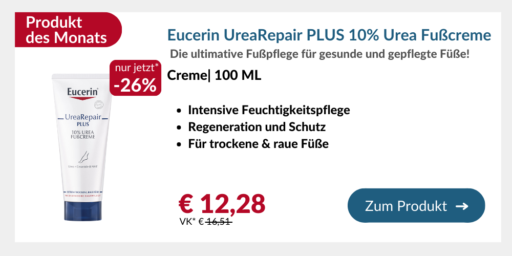 Produkt des Monats | Eucerin UreaRepair PLUS Fußcreme