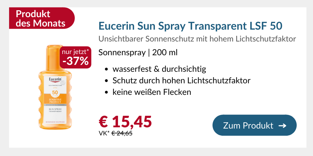 Eucerin Sun Spray Transparent LSF 50