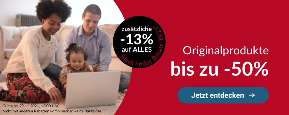 Originalprodukte bis zu -50%