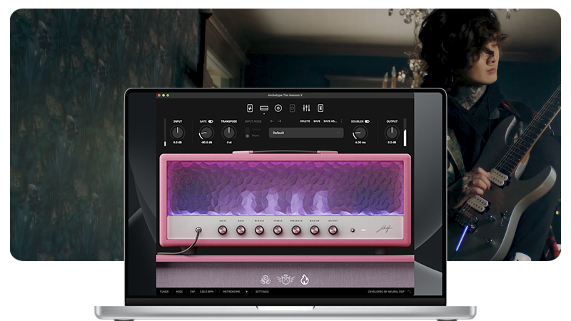 Create the perfect duality of guitar tones in one plugin.