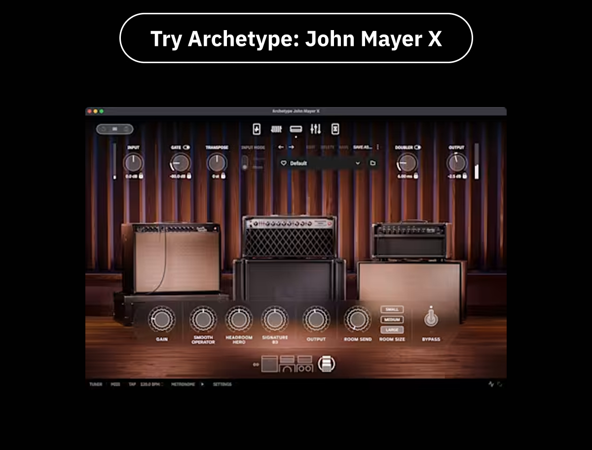 Try Archetype: John Mayer X