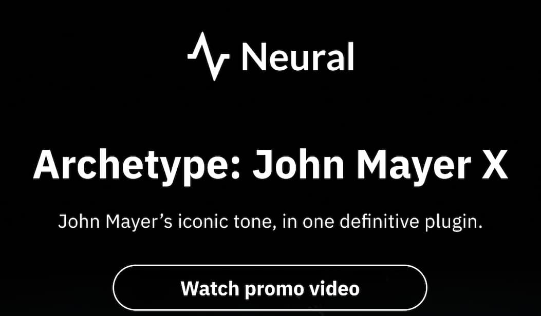 Archetype: John Mayer X John Mayer's iconic tone, in one definitive plugin.