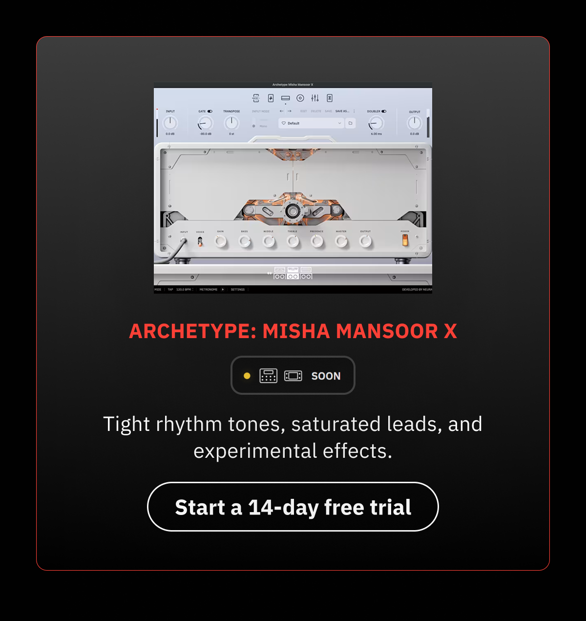 Archetype: Misha Mansoor X
