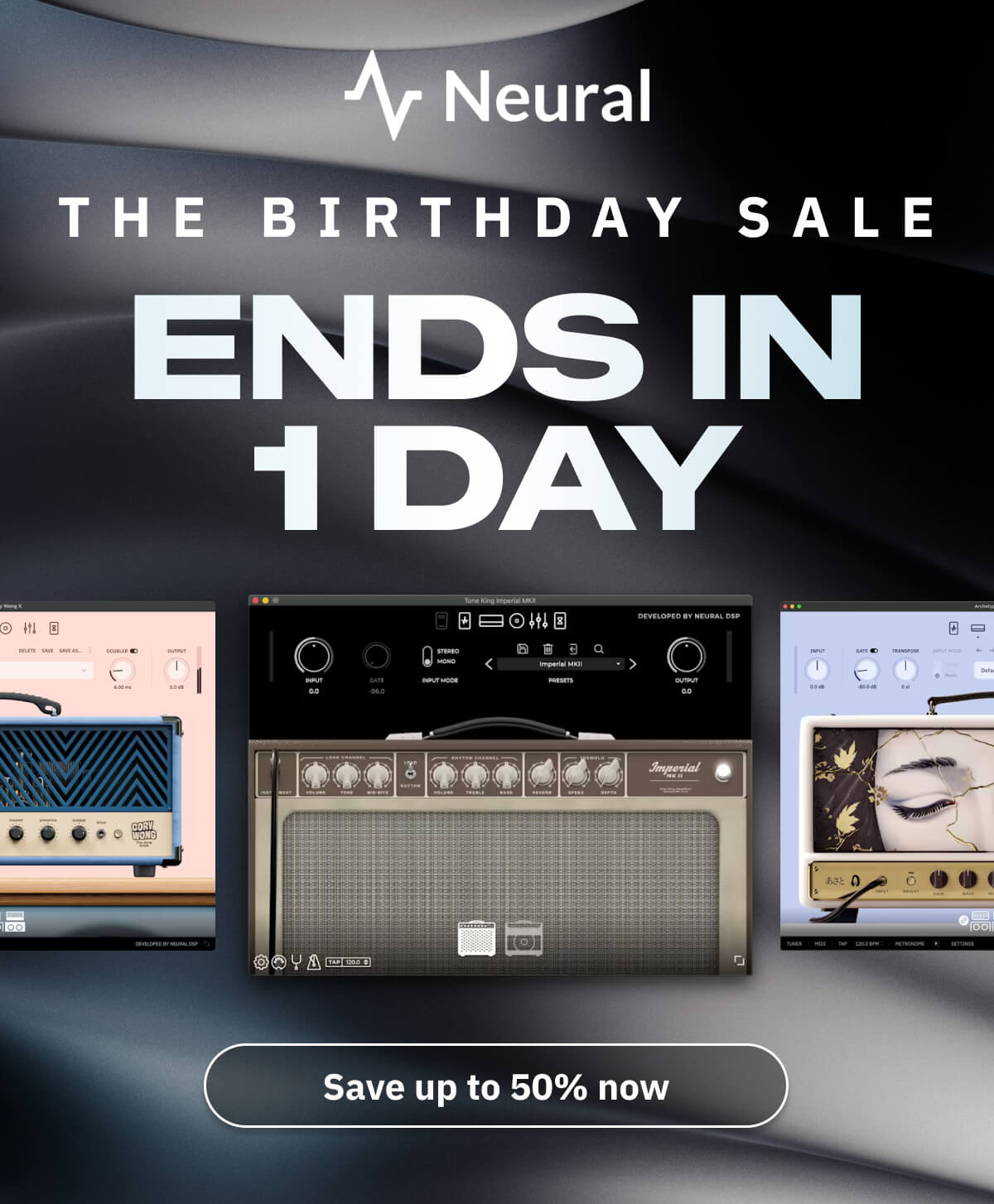 The Birthday Sale Ends in 1 day
