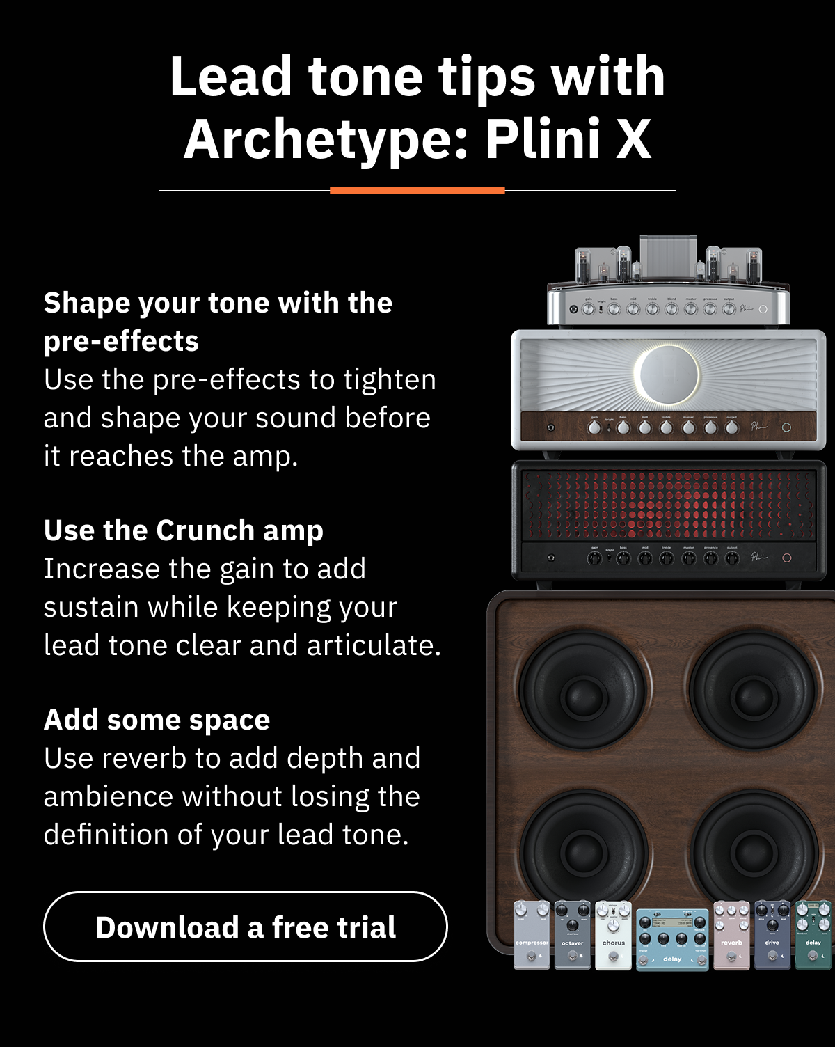 Lead tone tips with Archetype: Plini X