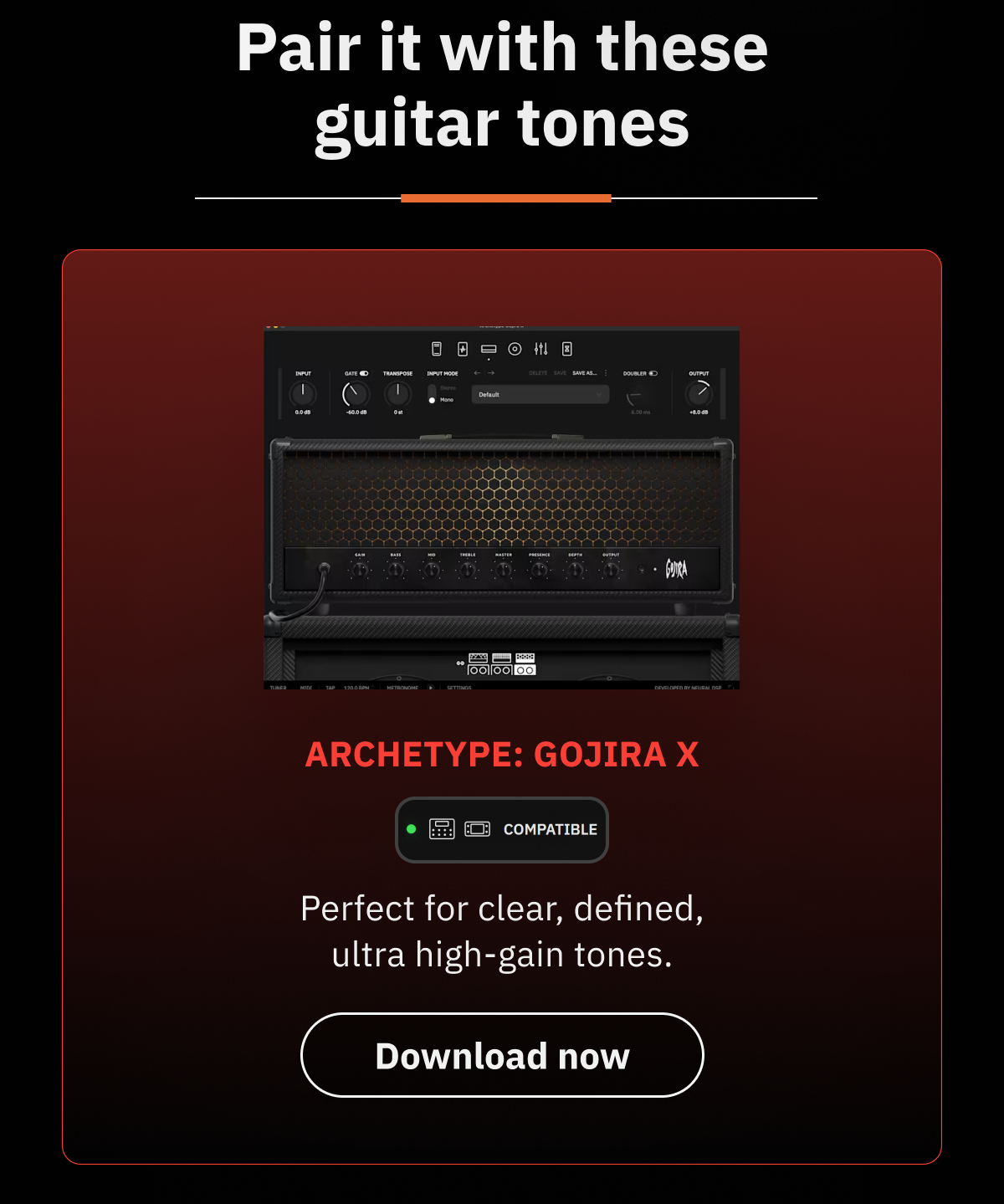 Archetype: Gojira X