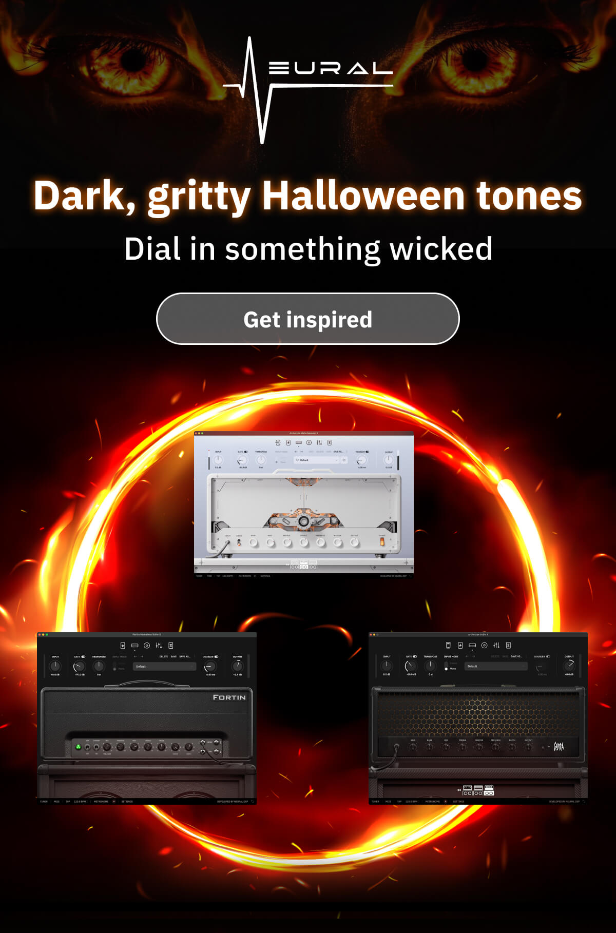 Dark, gritty Halloween tones Dial in something wicked