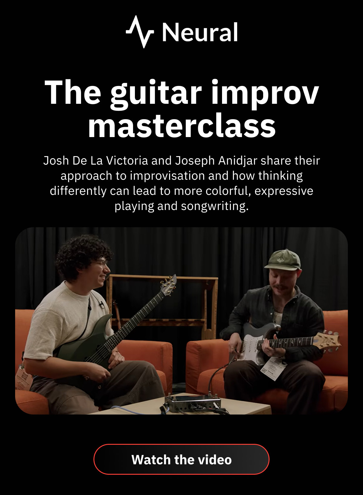 The guitar improv masterclass