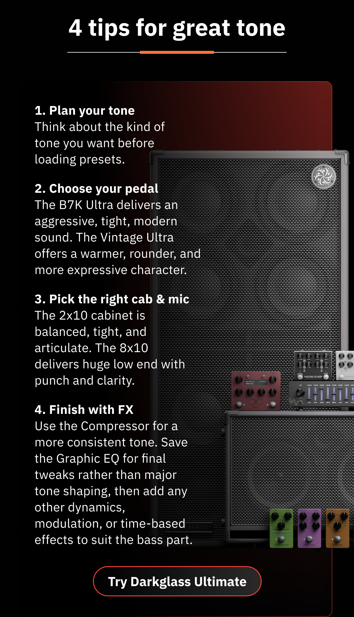 4 tips for great tone