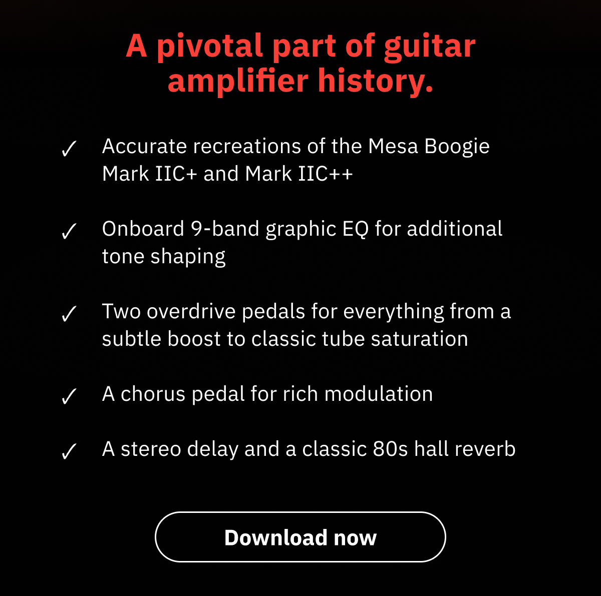 A pivotal part of guitar amplifier history.