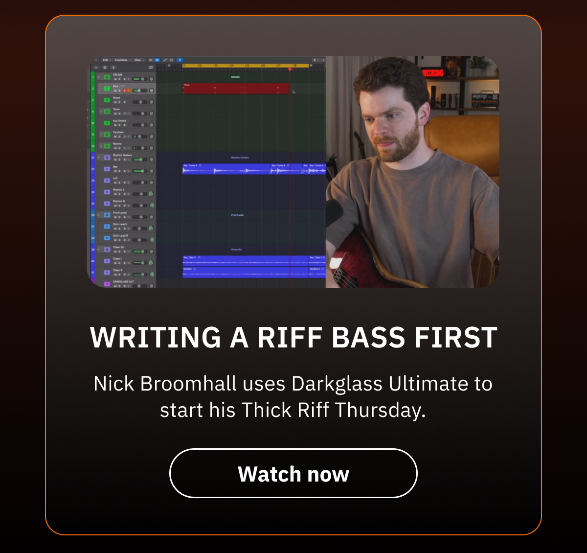 Writing a riff BASS FIRST
