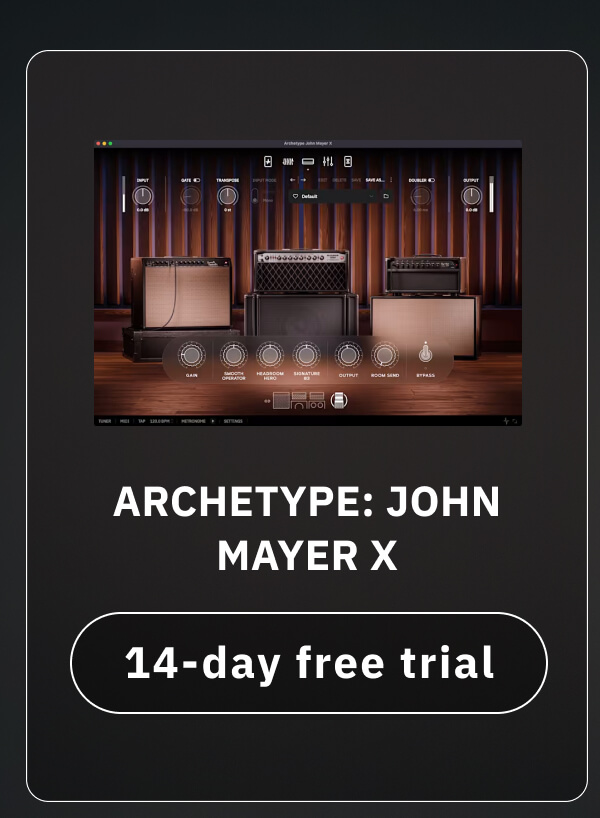 Archetype: John Mayer X 