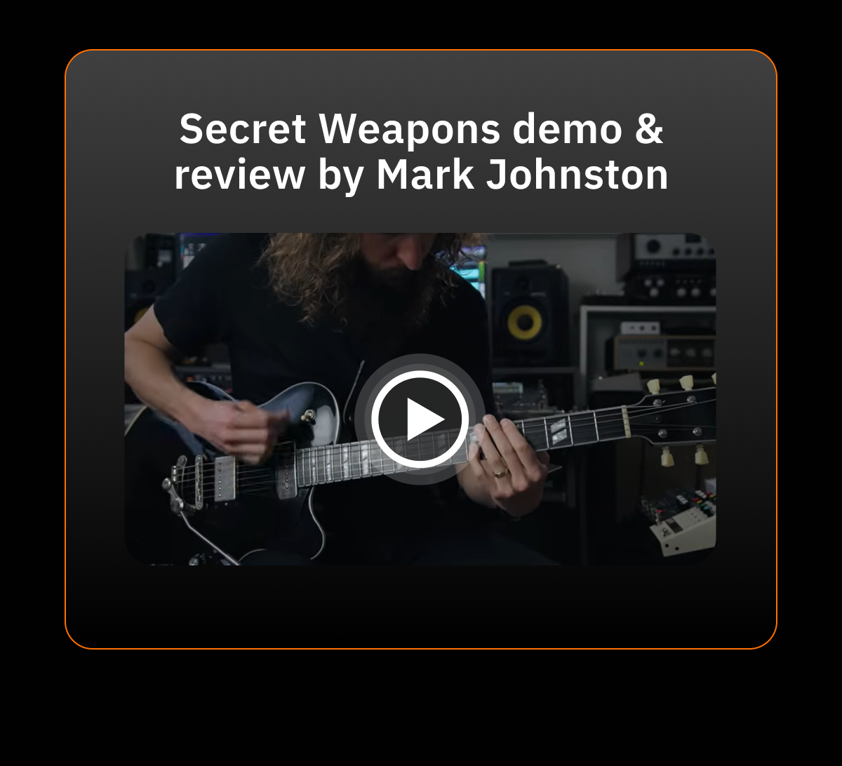 Secret Weapons demo & review by Mark Johnston