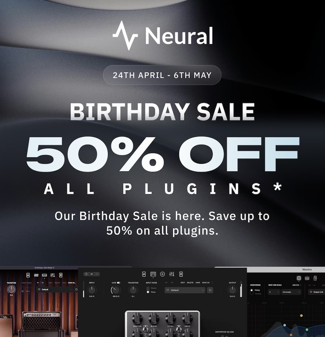 Our birthday sale is here. Save up to 50% on all plugins.
