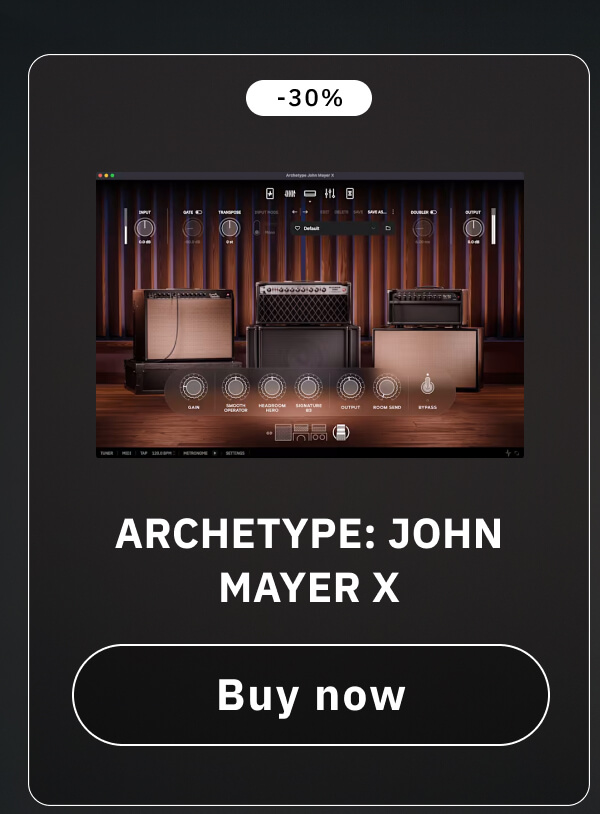 Archetype: John Mayer X