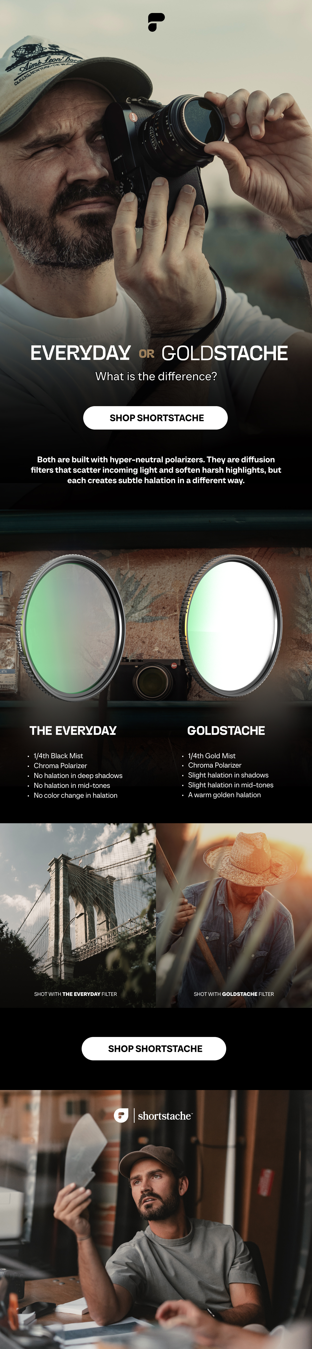 Everyday vs Goldstache