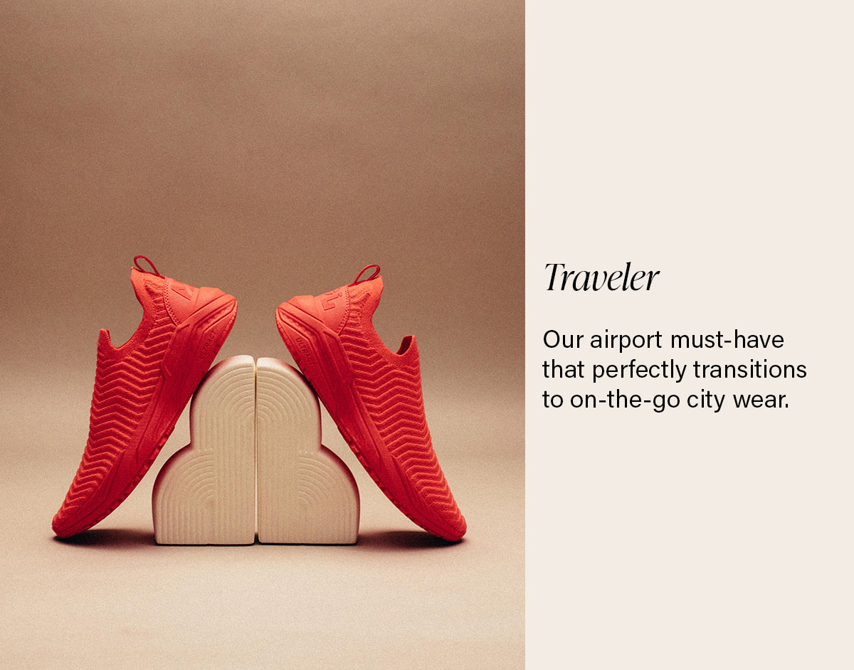 Traveler | Our airport must-have that perfectly transitions to on-the-go city wear.
