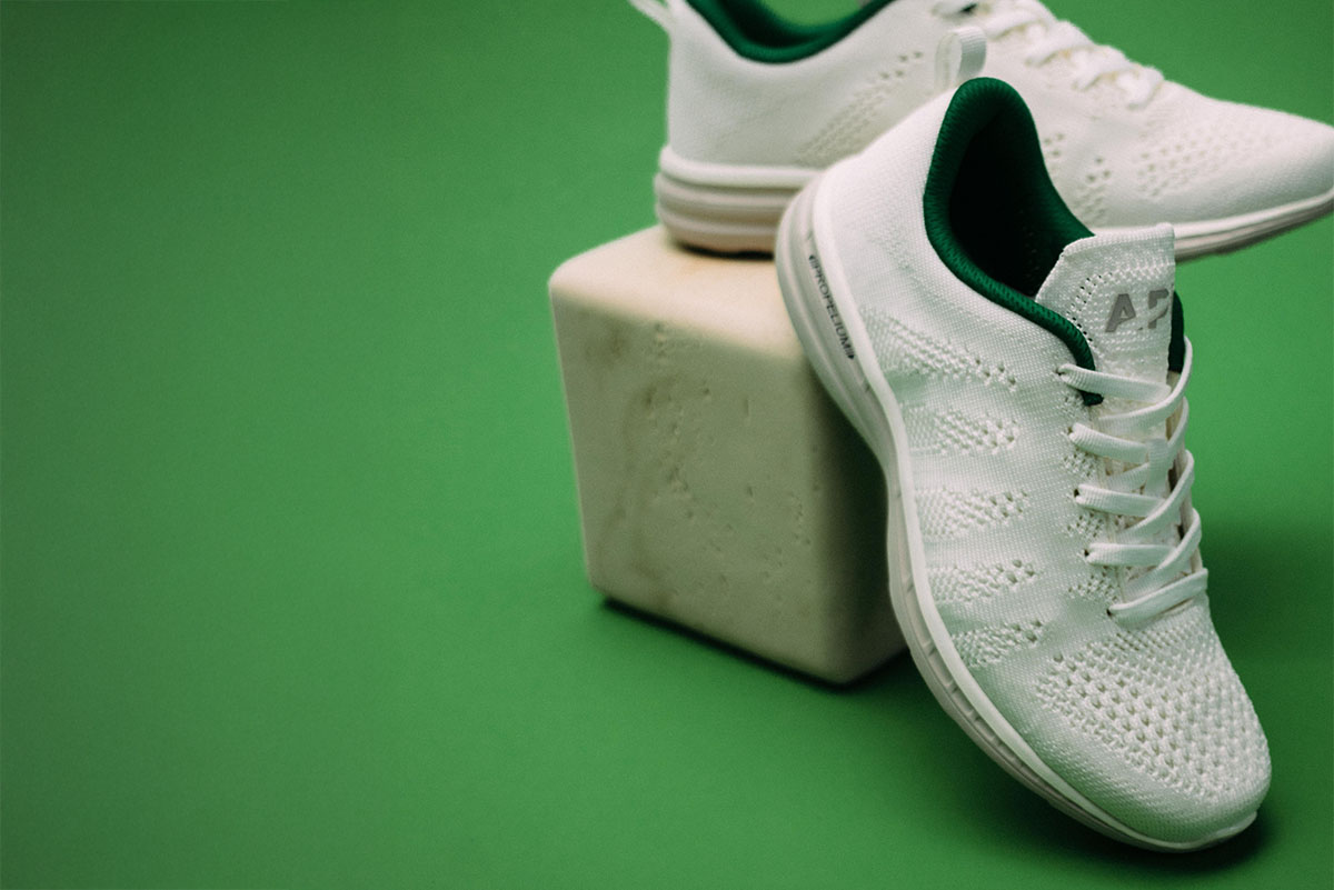 The TechLoom Pro in Ivory / Court Green / Clay