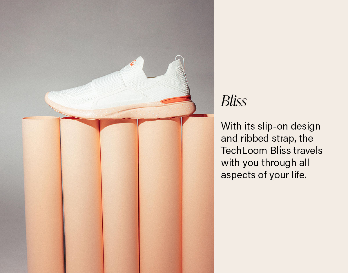 Bliss | With its slip-on design and ribbed strap, the TechLoom Bliss travels with you through all aspects of your life.
