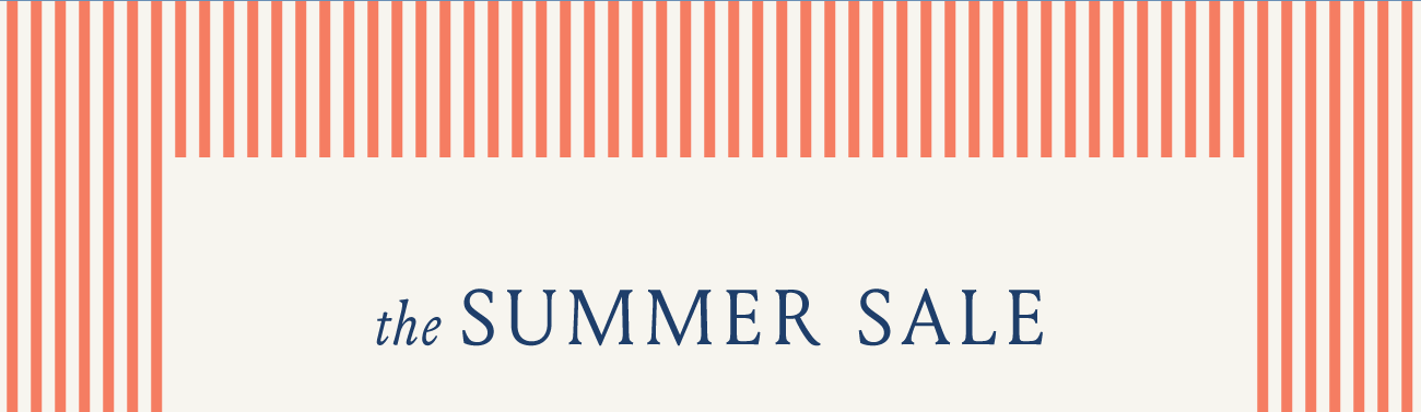 the SUMMER SALE