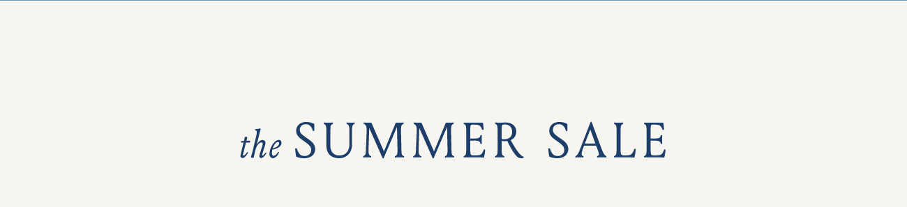 The Summer Sale