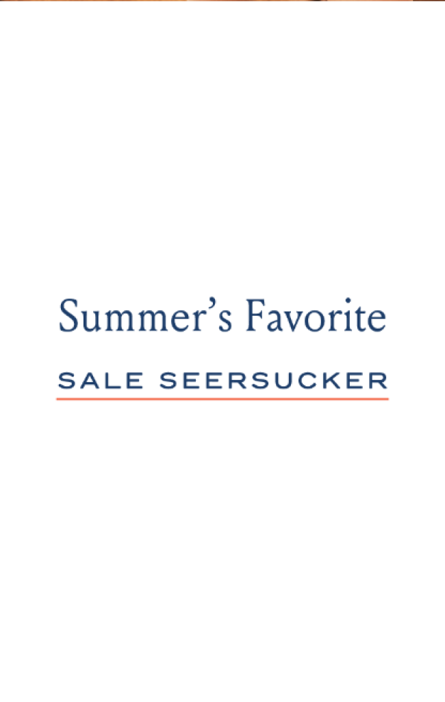 Summer's Favorite - SALE SEERSUCKER