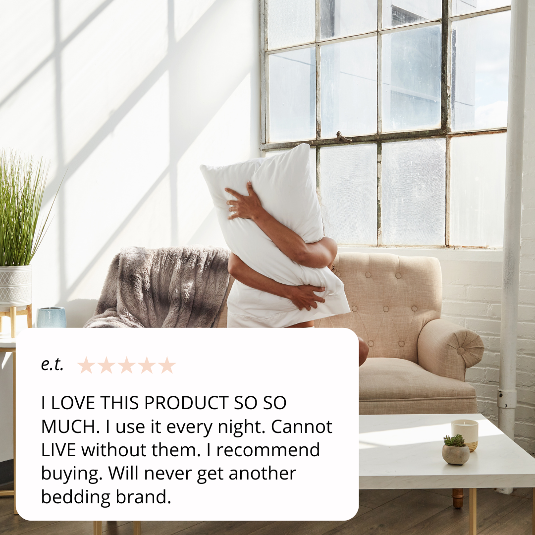 Nollapelli Customer Review. I LOVE THIS PRODUCT SO SO MUCH. I use it every night. Cannot LIVE without them. I recommend buying. Will never get another bedding brand.