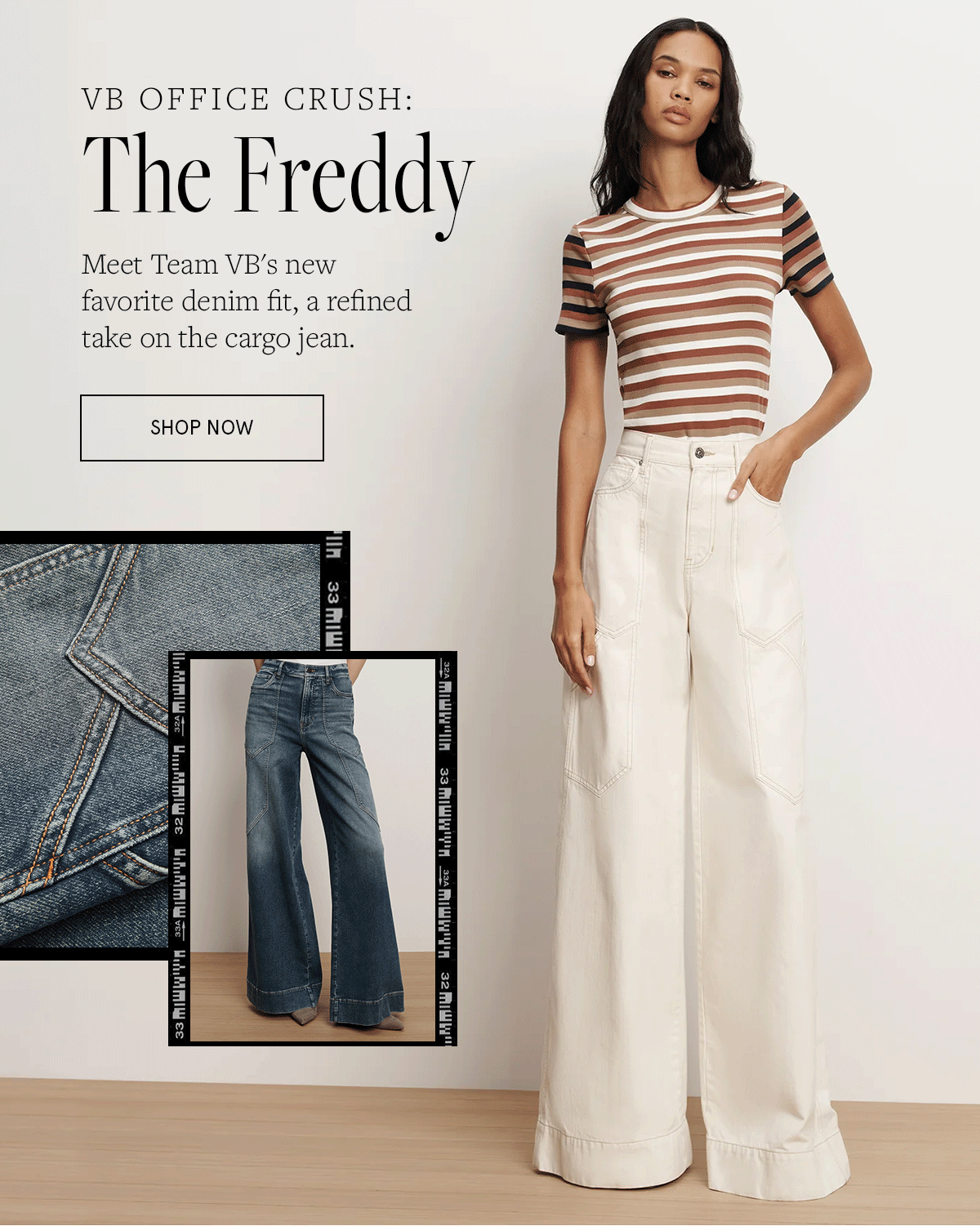 Freddy Wide-Leg Cargo Jean