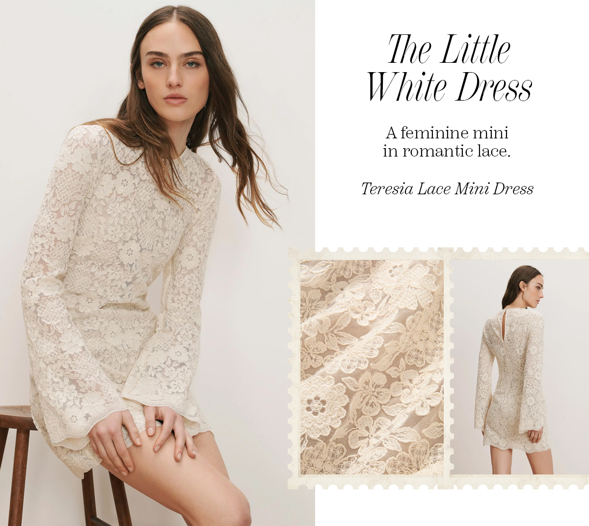 Teresia Lace Mini Dress