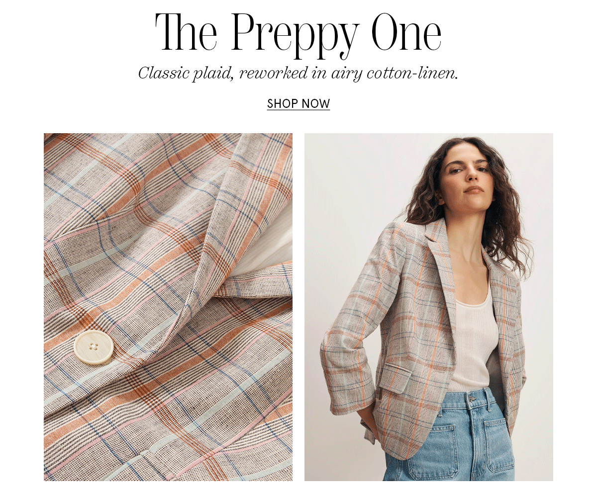 Schoolboy Plaid Dickey Jacket