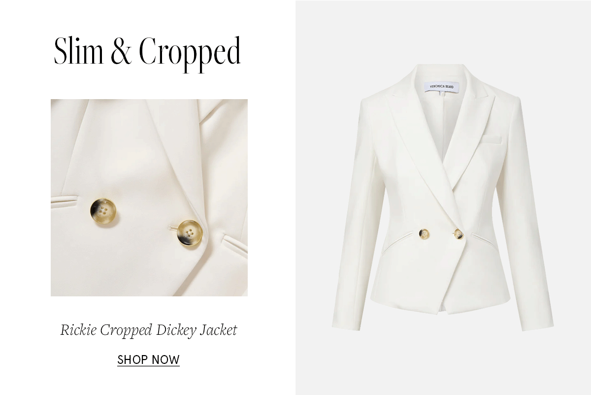 Rickie Cropped Dickey Jacket