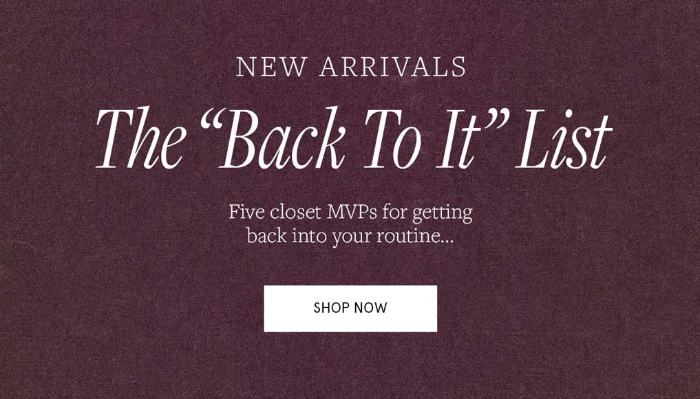 New Arrivals