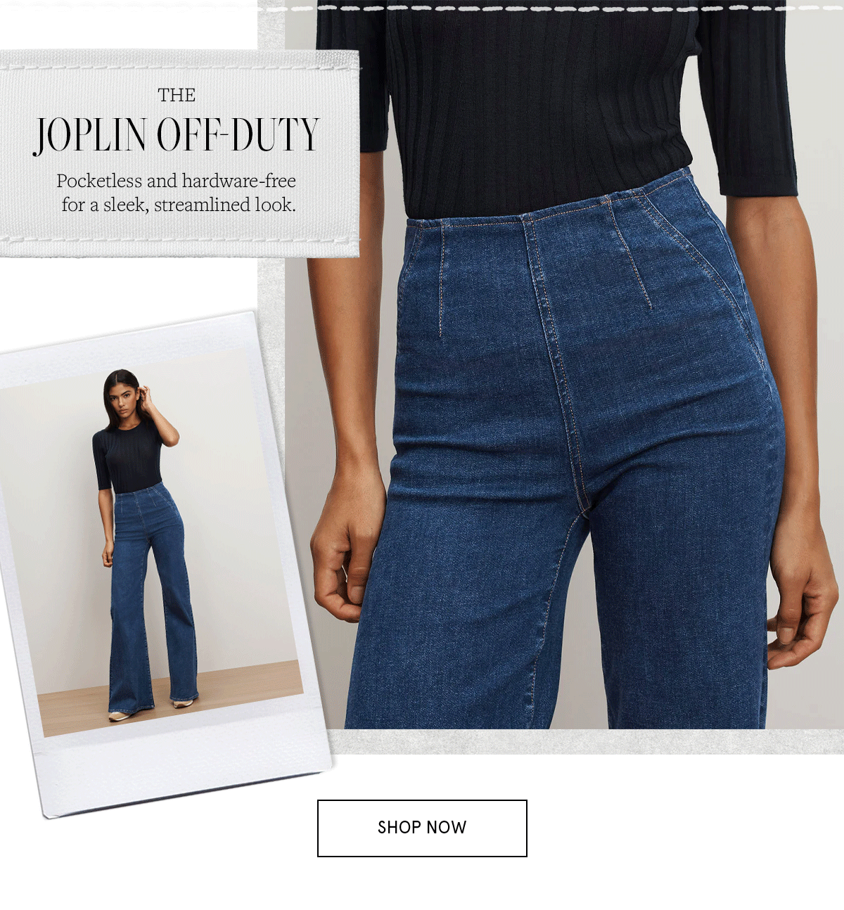 Joplin Off-Duty Flare Jean