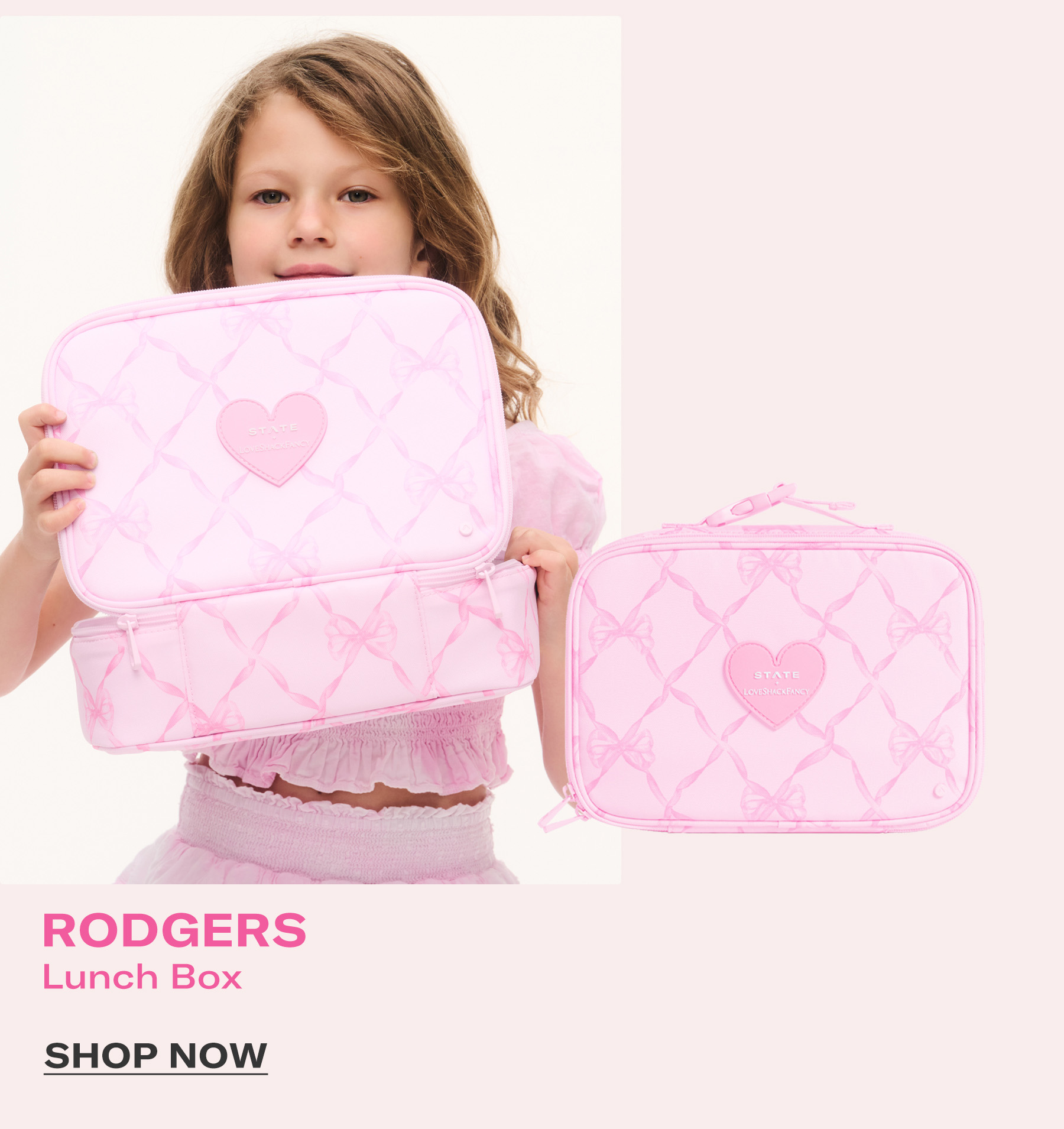 Shop Rodgers Lunch Box Pink Peppermint