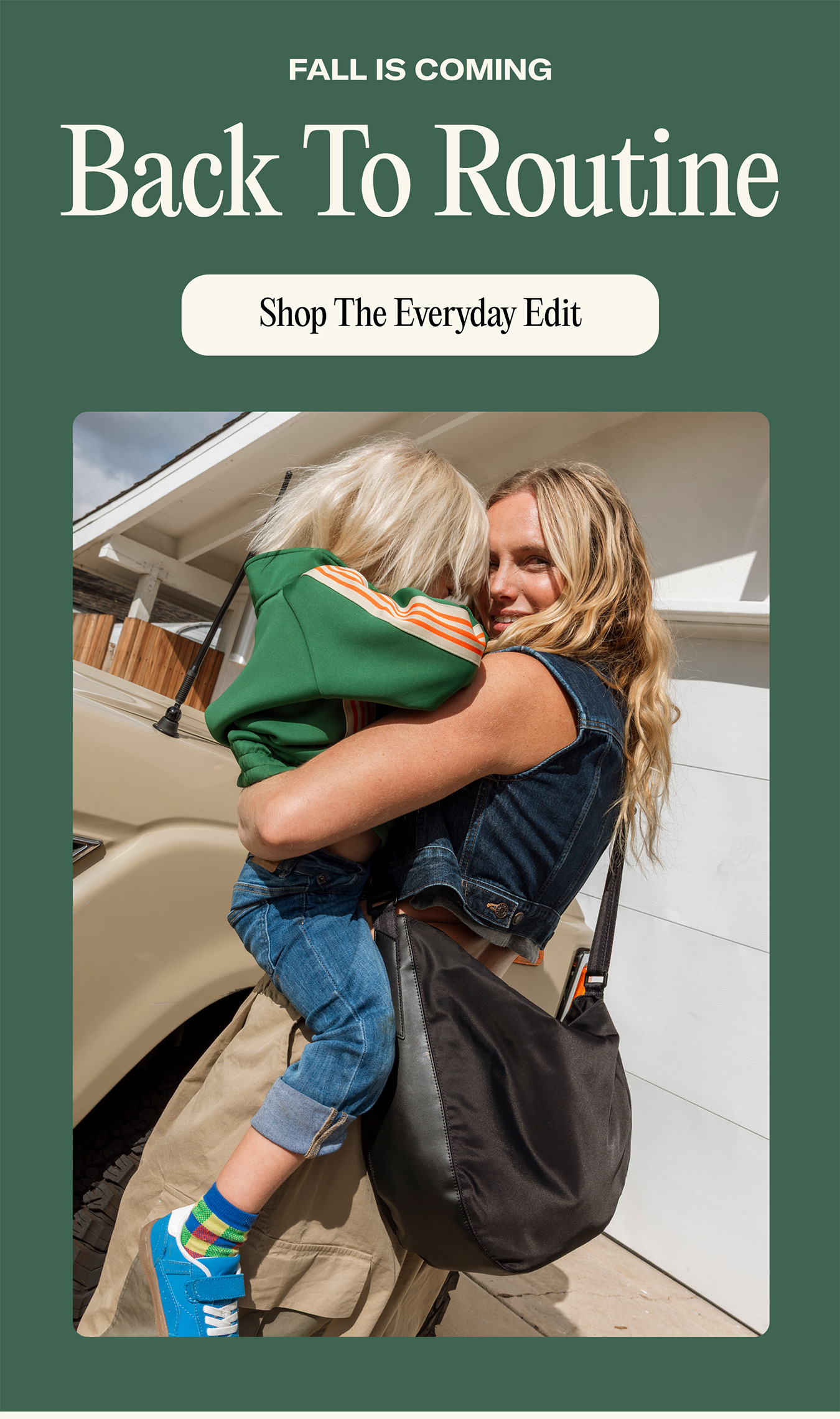 Fall is coming Bak to Routine: Shop the Everyday Edit