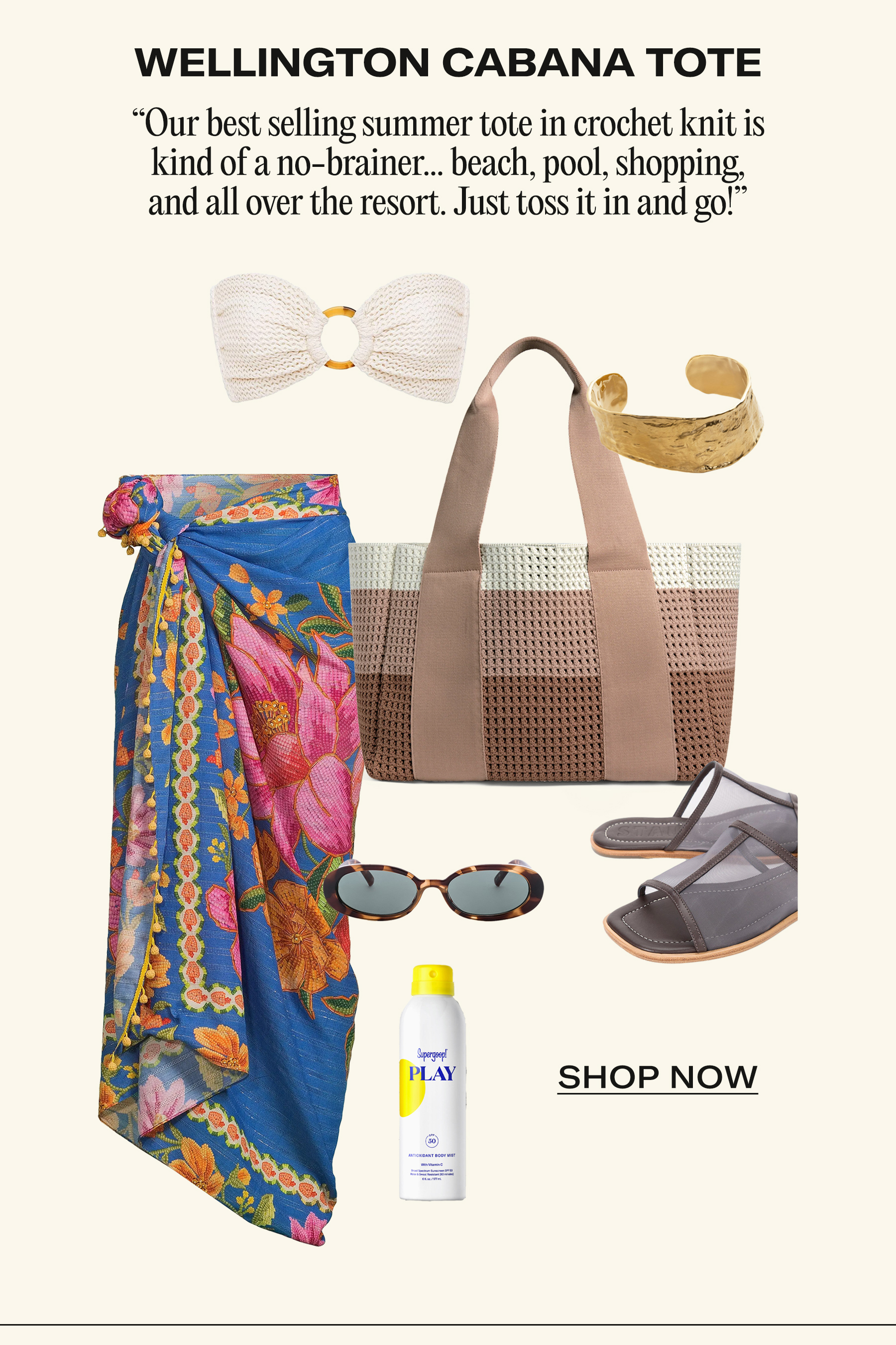 Wellington Cabana Tote