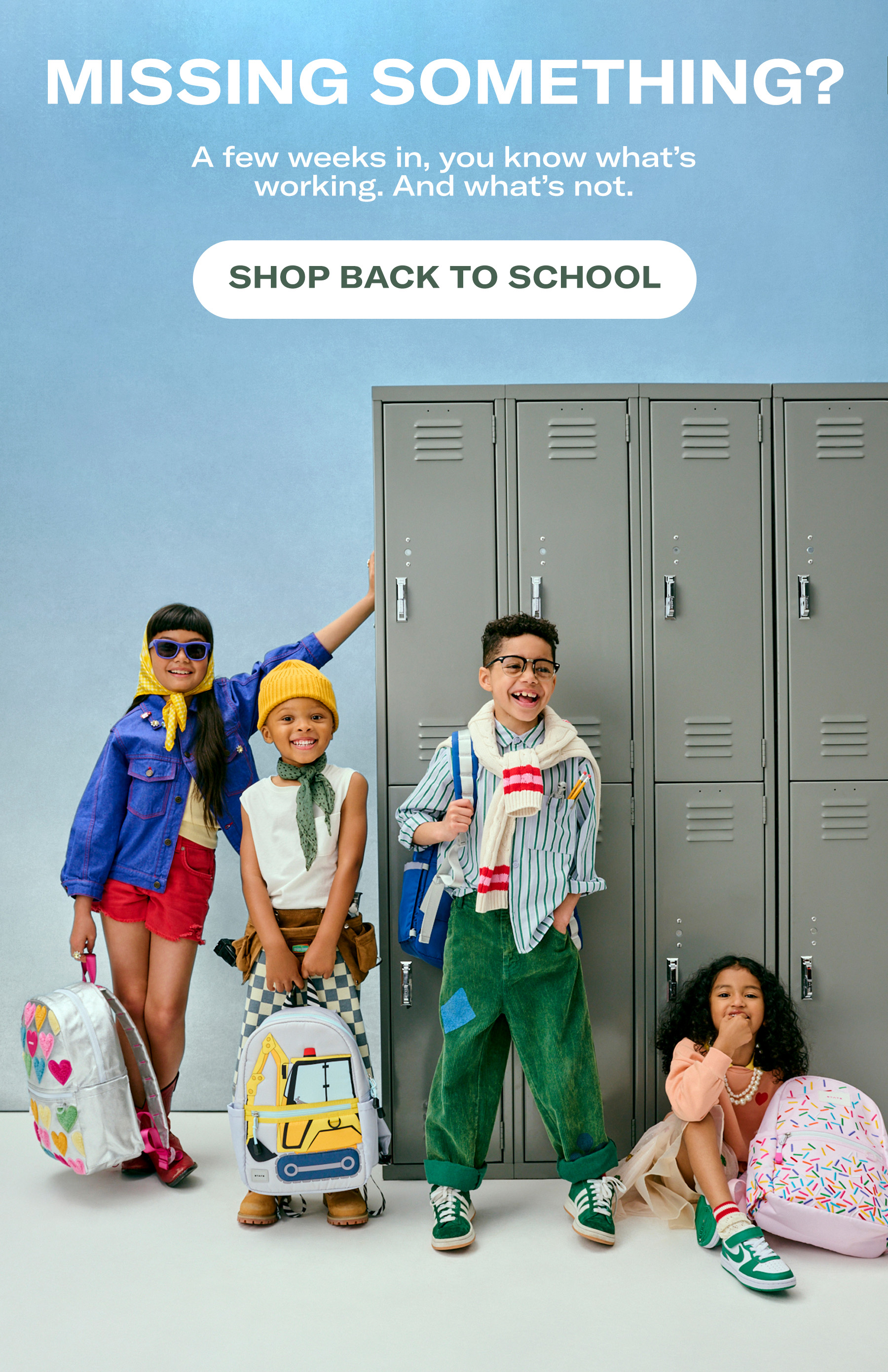 SHOP BACK TO SCHOOL