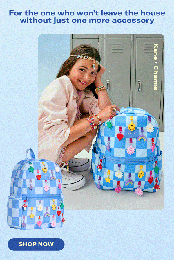 SHOP KANE BACKPACK CHARMS