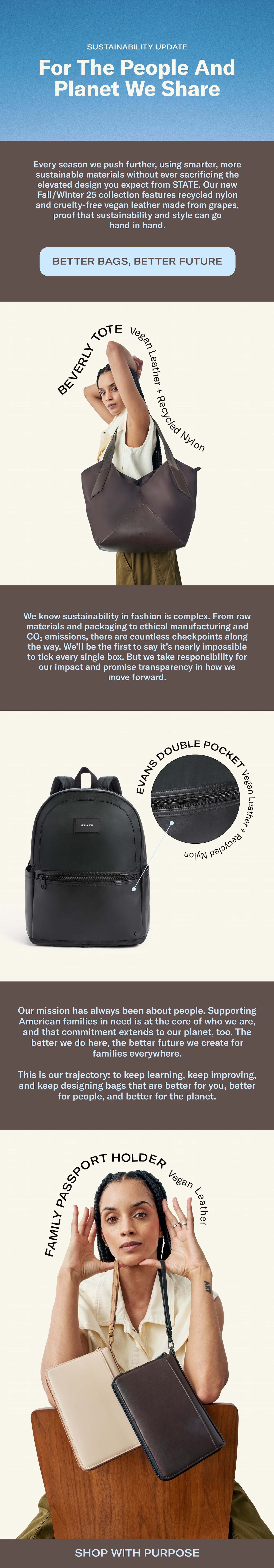 SUSTAINABILITY UPDATE