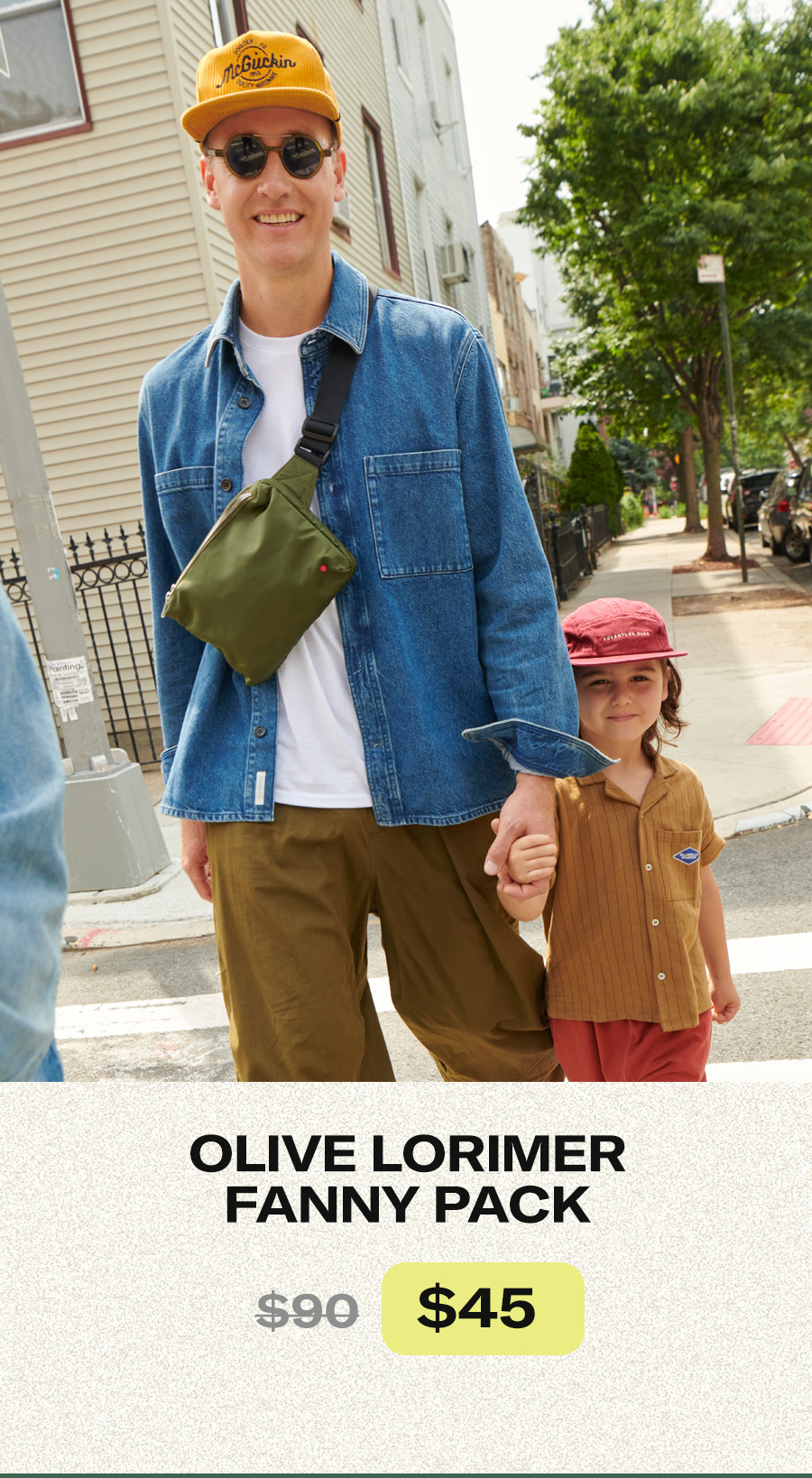 olive lorimer fanny pack