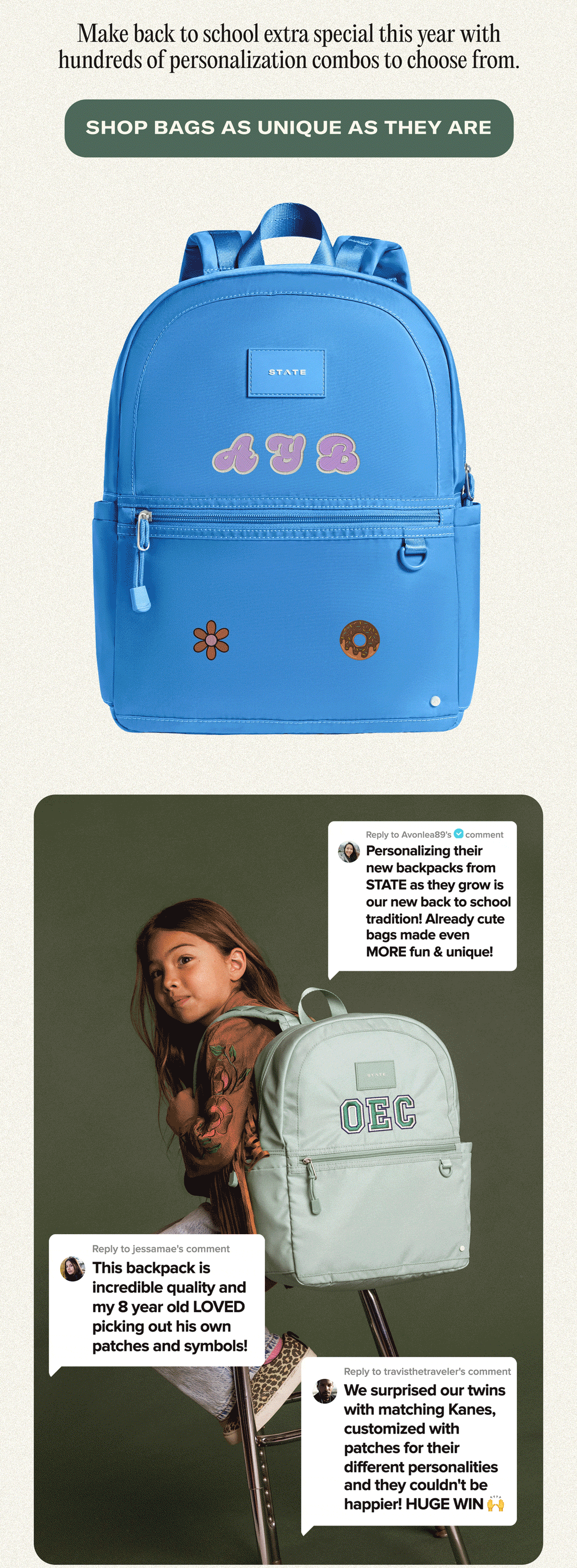 Shop bags as unique as they are