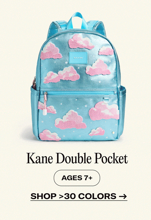 Kane Double Pocket Clouds Ages 7+