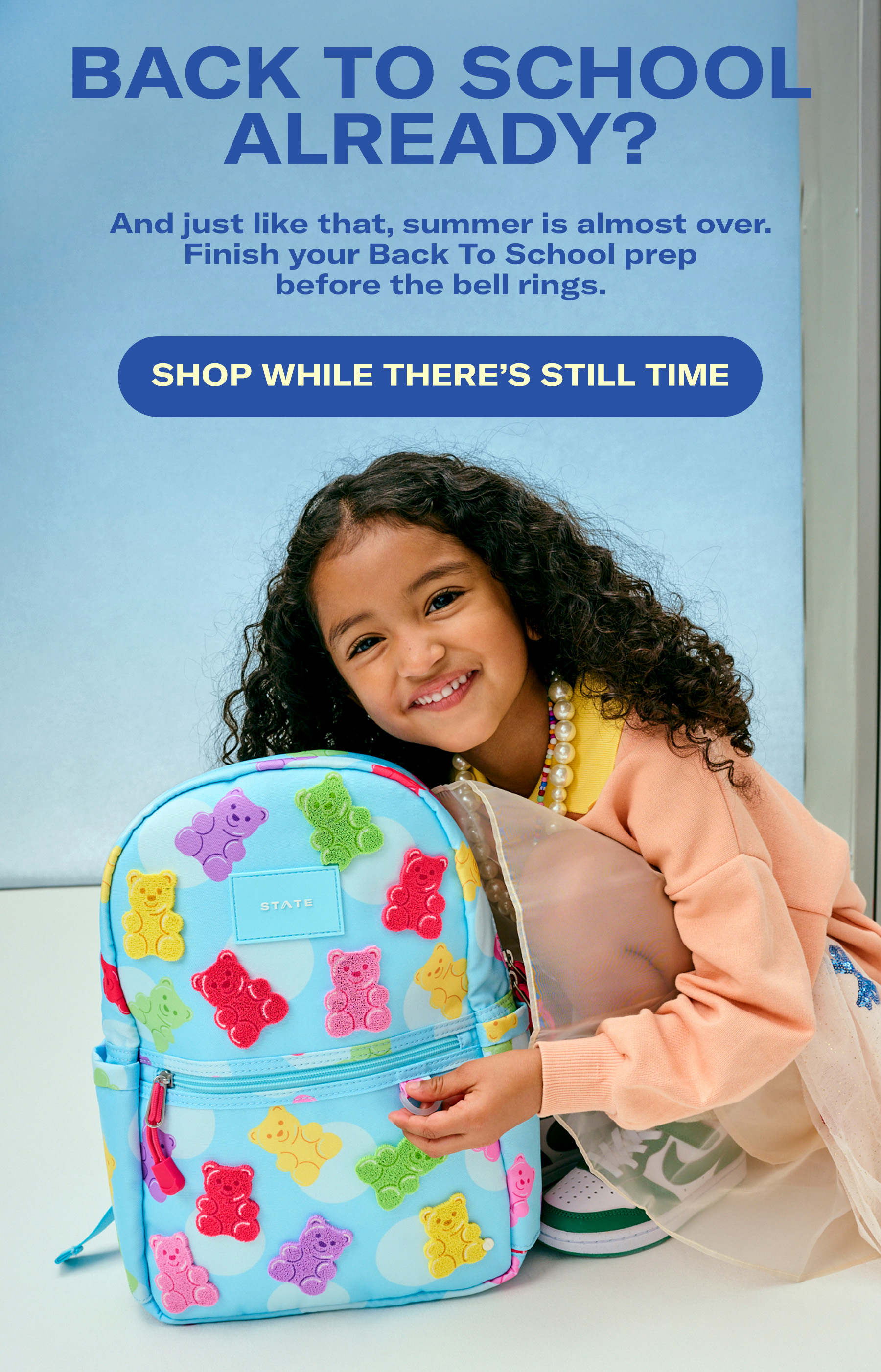 Shop while there's still time