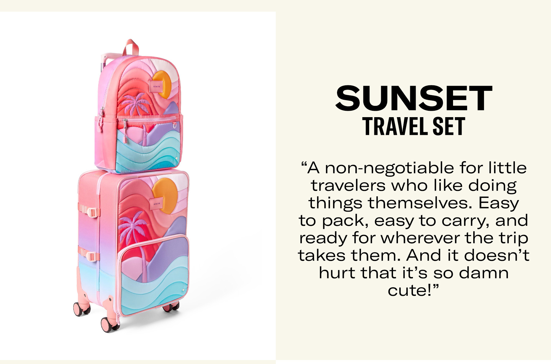Sunset Travel Set