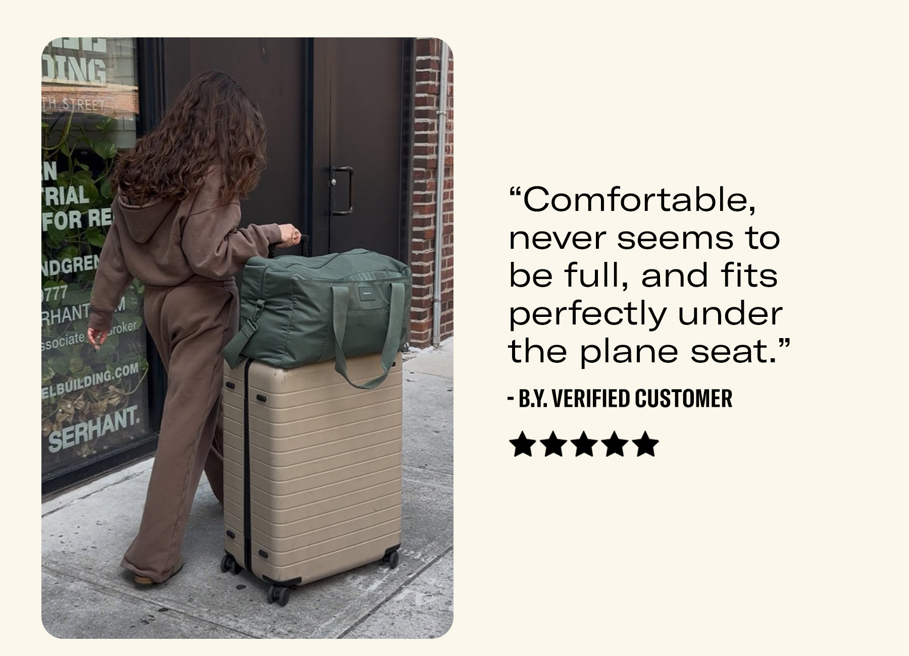 Shop the wellington weekender olive